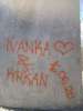 Grafiti na Ružićevom spomeniku