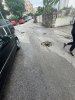 Rupa u cesti dubine 60ak cm, opasno!!! Promjer rupe je 50ak cm.